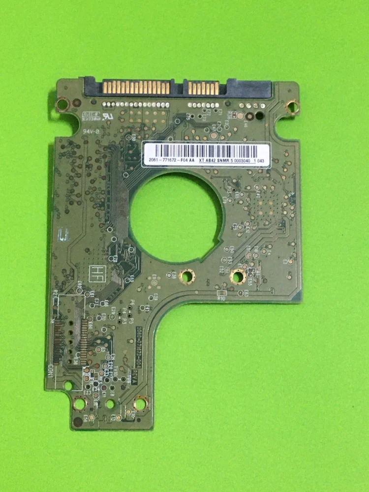 Placa de circuito PCB para disco duro de portátil occidental, 2060, 771672, 004, REV A probado