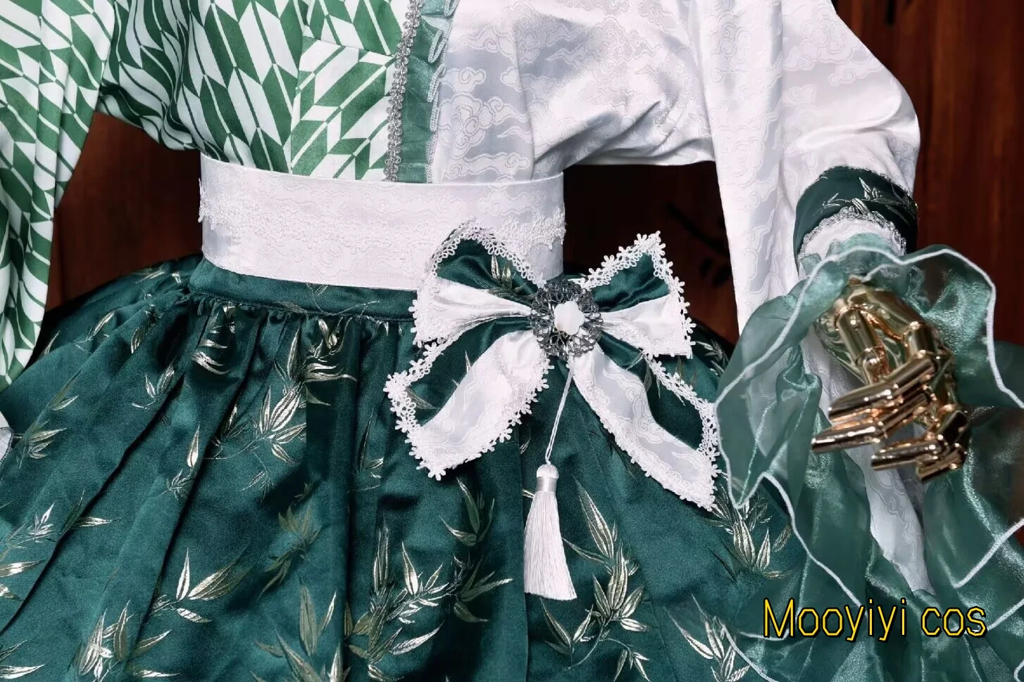 Disfraz de Mooyiyi Konpaku Youmu, disfraz de Halloween, Navidad, fiesta de juegos de rol, vestido cómico, nuevo proyecto Touhou personalizado