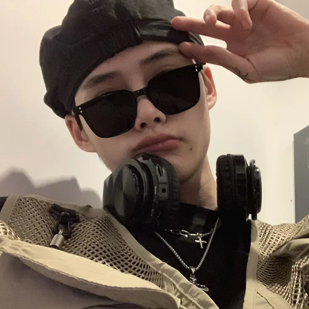 موضة ساحة سائق النظارات الشمسية الرجال Vintage ظلال الذكور نظارات شمسية العلامة التجارية تصميم مرآة الرجعية Oculos دي سول Masculino Gafas