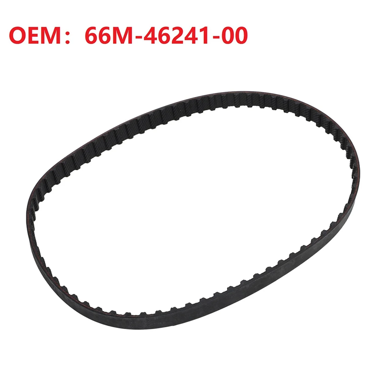 Timing Belt 66M-46241-00 for Yamaha 9.9HP 15HP 4 Stroke Outboard V-Belt F9.9 T9.9 F15 Engine 66M-46241-01 66M-46241-02