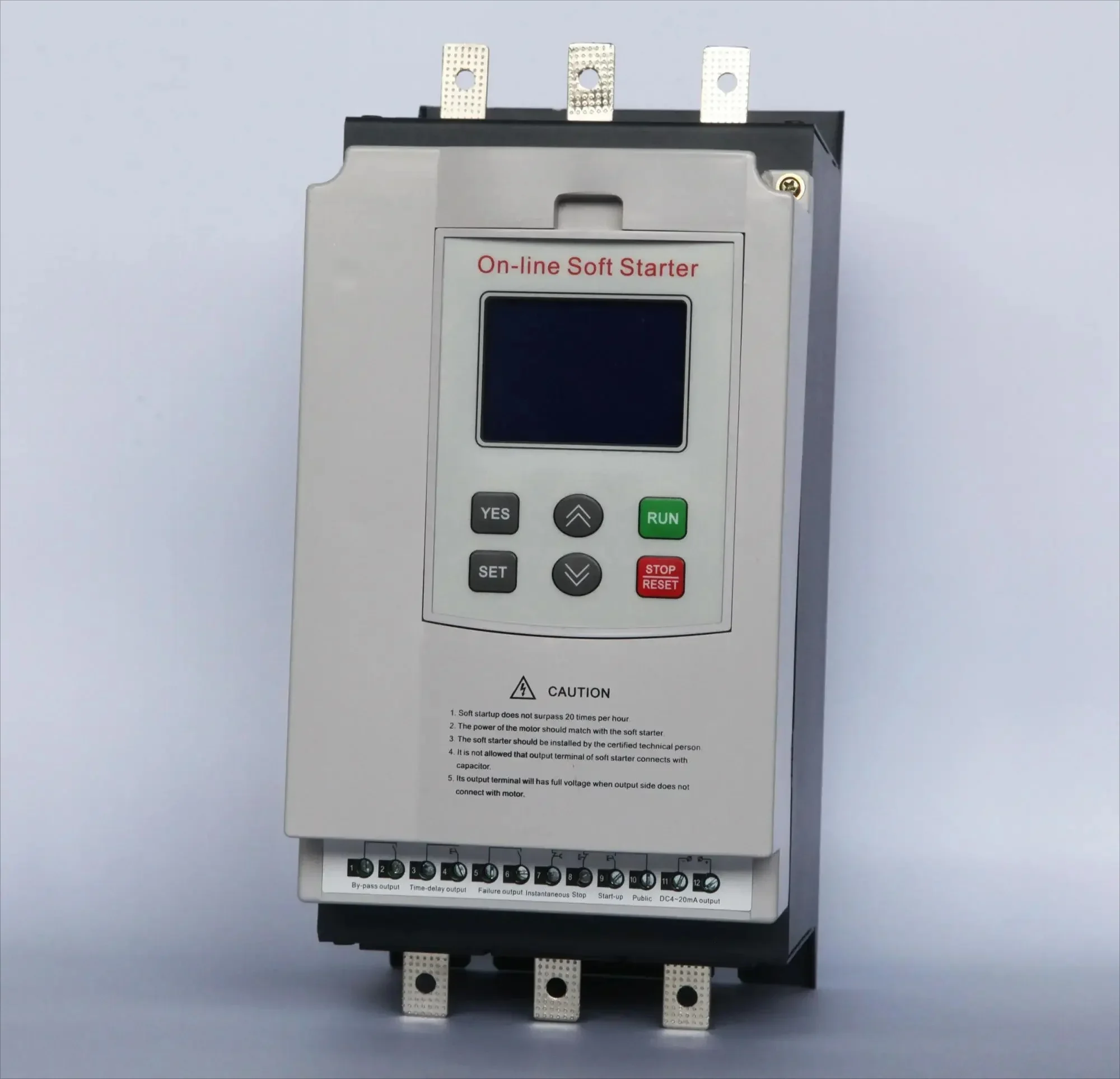 380V  500KW Motor Controller  Soft Starters  for 3-phase Induction Motors Protection Relay