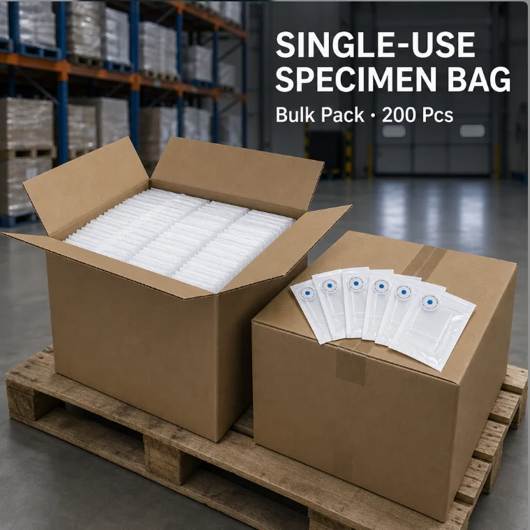 Sterile disposable laparoscopic specimen submission bag 200/400/700/1600ml endoscopic tissue collection surgical bag
