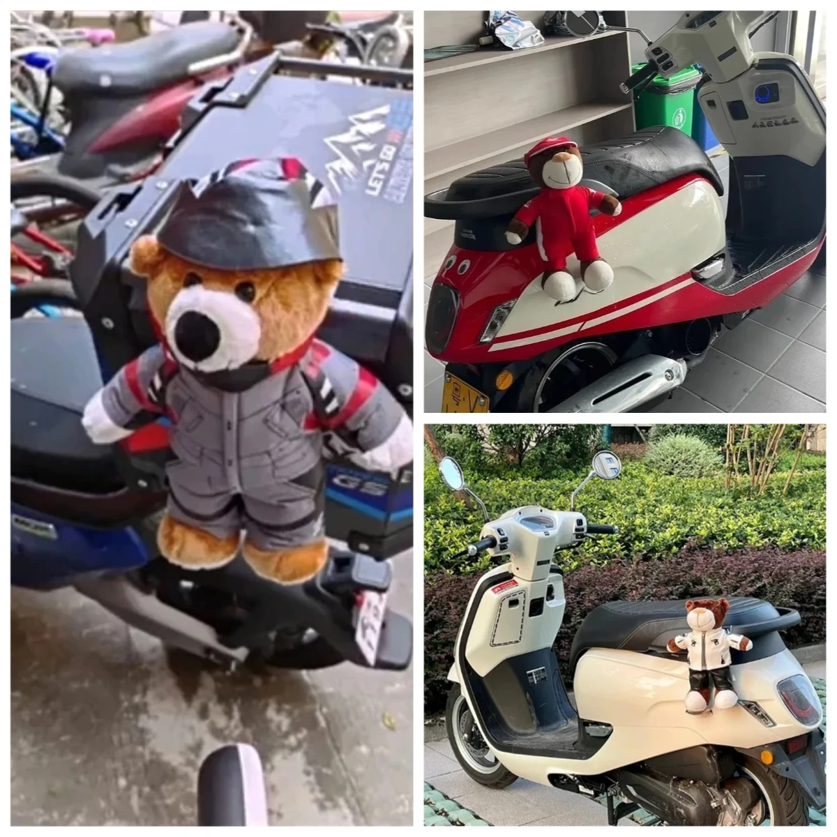 

Куклы-мотоциклы высотой 28 см, украшение для тела, локомотив, медведь, подарок, милые фигурки