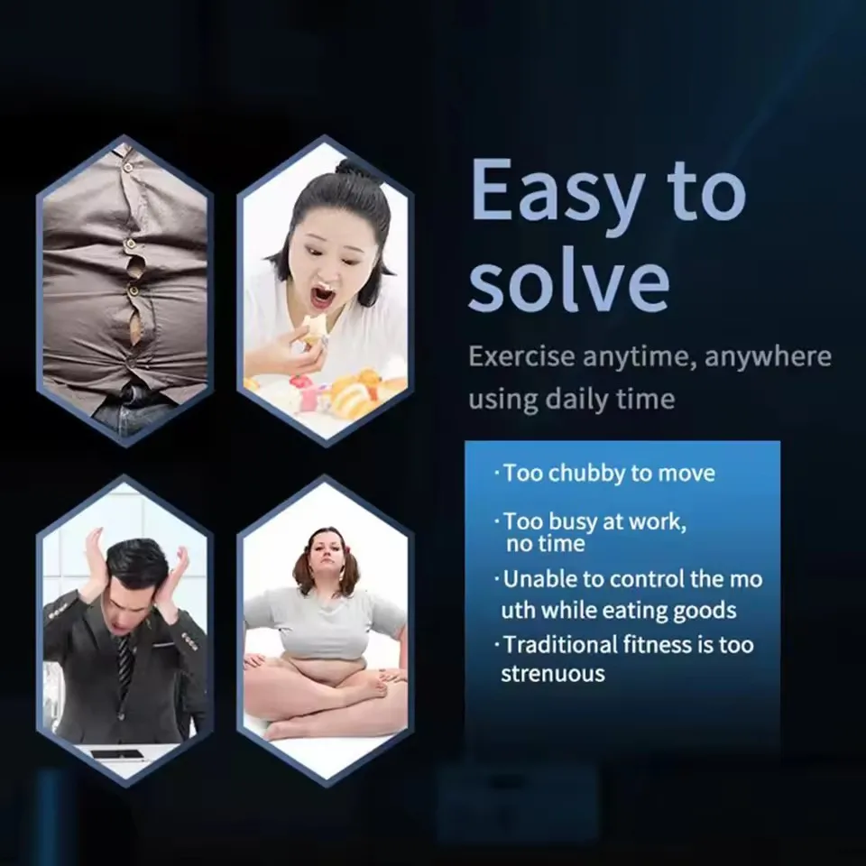 Corpo portatile che dimagrisce modellando EMS cintura tonificante addominale stimolazione muscolare elettrica toner muscolare fitness massaggiatore vita trainer