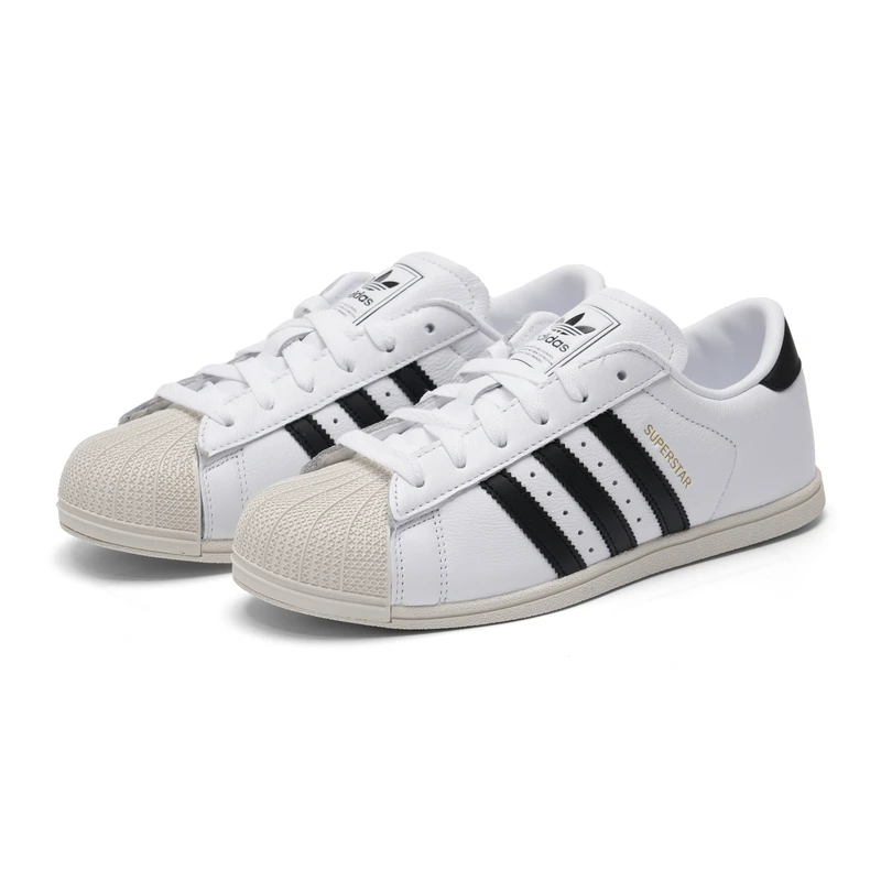 Adidas SUPERSTAR LO PRO W  KK0427 Trefoil Women's Shoes Retro Classic Shell-Toe Thin-Soled Sneakers With Shoebox