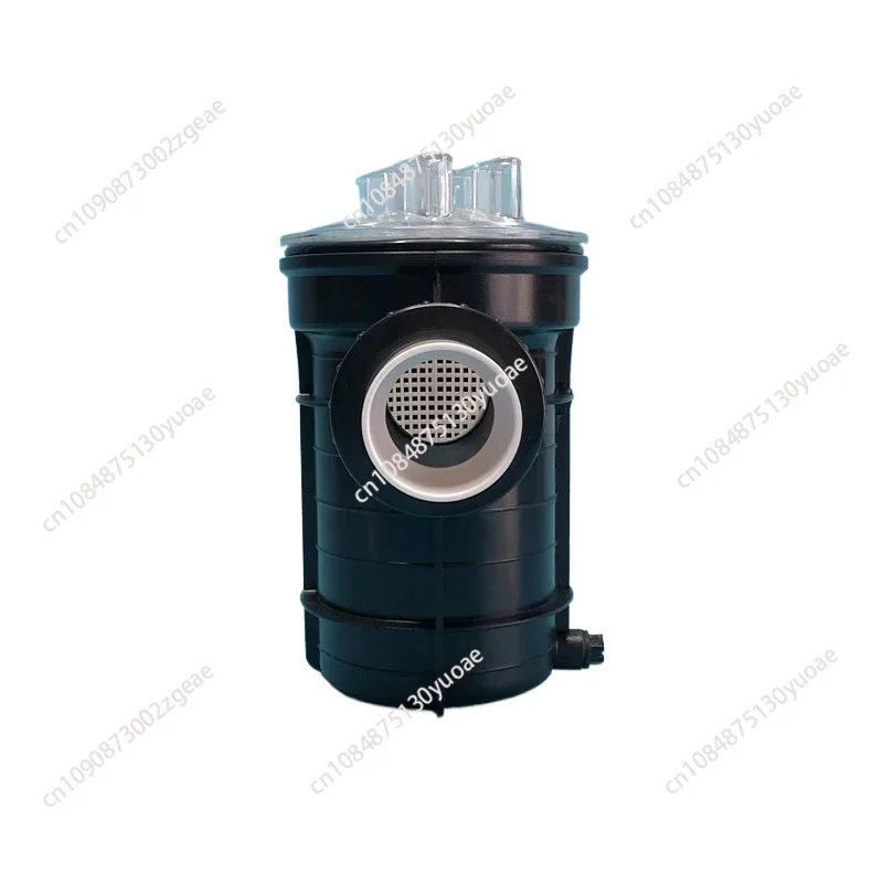 Hair drainage-water pump prefilter anti-blocking filter connection pipe for Barber Shop bath pool