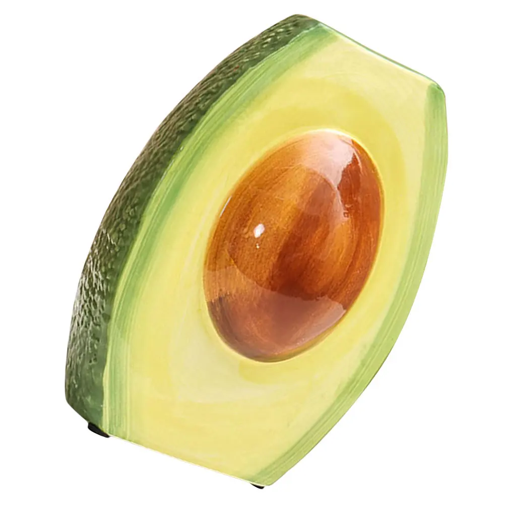 

Vase Avocado Shape Fruit Flower Creative Ceramic Arranging Home Decor Decorative