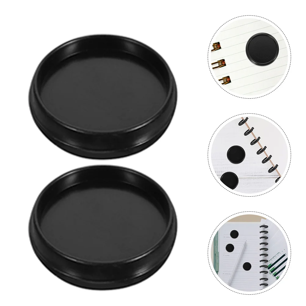 

100Pcs Photo Album Binding Discs Mushroom Hole Plastic Round Binder Rings for Scrapbook Travel Birthday Organizer