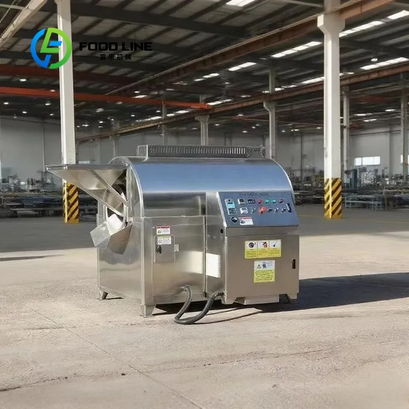 Customize Nut Roasting Machine Small Peanut Cashew Multifunctional Roasting Peeling Butter Making Roasted Machine