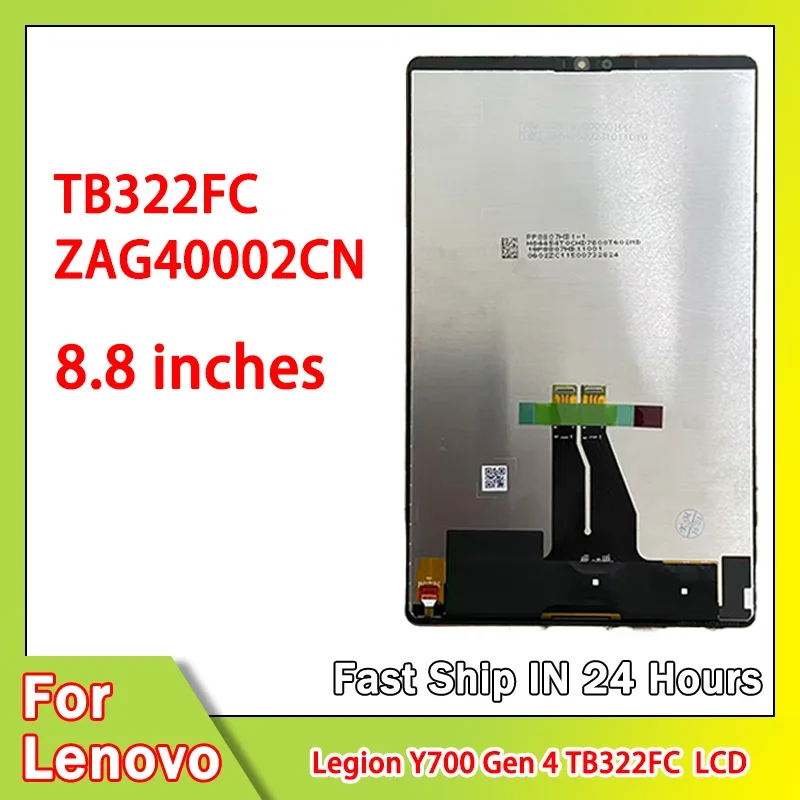 

8.8 inch For Lenovo Legion Y700 (Gen 4) TB322FC LCD Display Touch Screen Digitizer Assembly Replacement Repair Parts