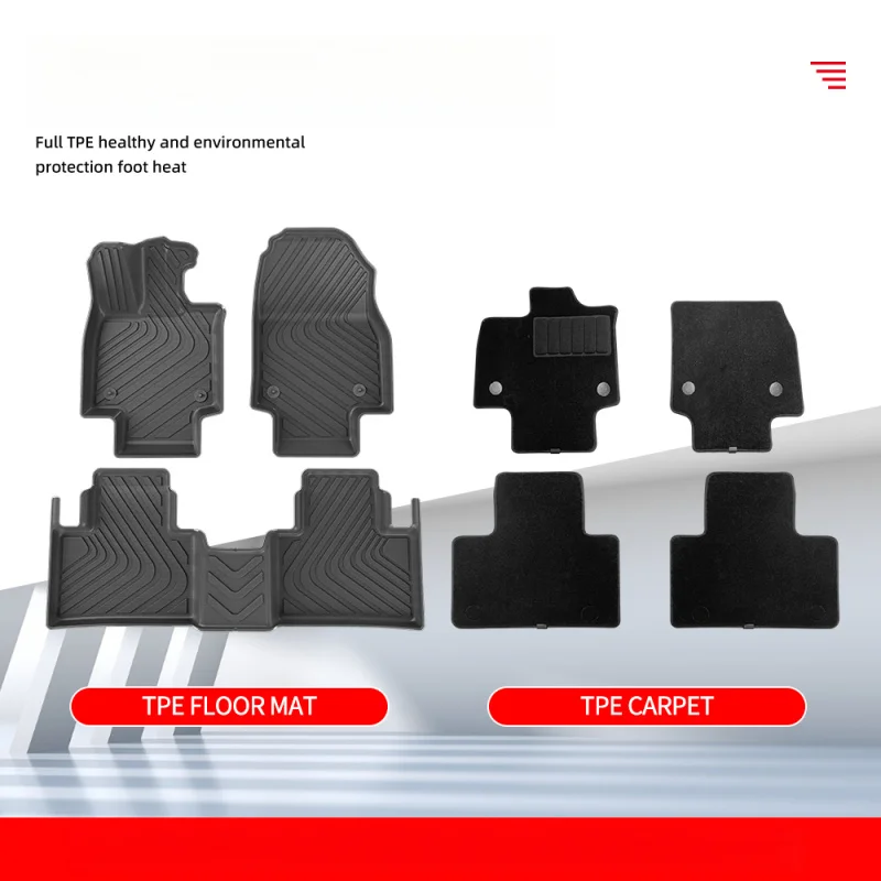 High Quality 3D TPE Waterproof Non-slip Custom Car Floor Mats For RX 350 450 500 2023
