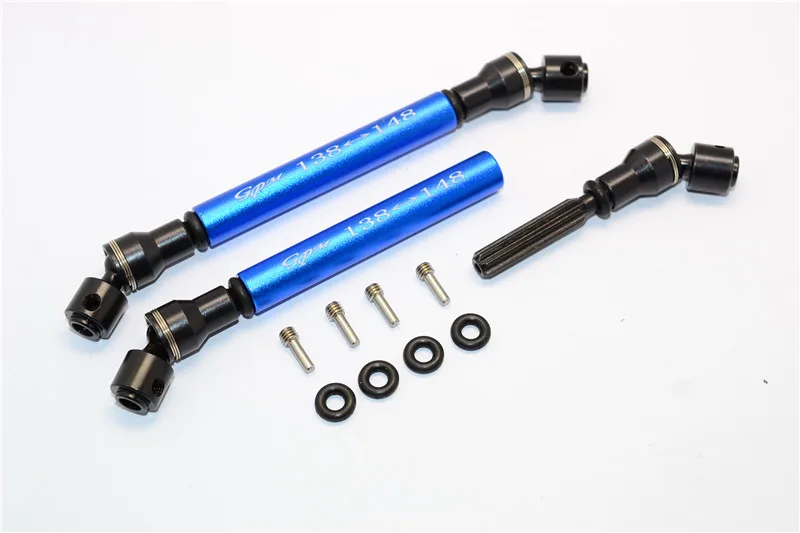 

GPM Steel Front&Rear Center Shaft With Aluminium Body (138Mm-148Mm) For AXIAL SMT10 Grave Digger