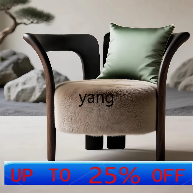 

Антикварное кресло LTT для гостиной, из массива дерева, одноместное, в стиле ваби-саби, эстетичная мебель в стиле Сун.