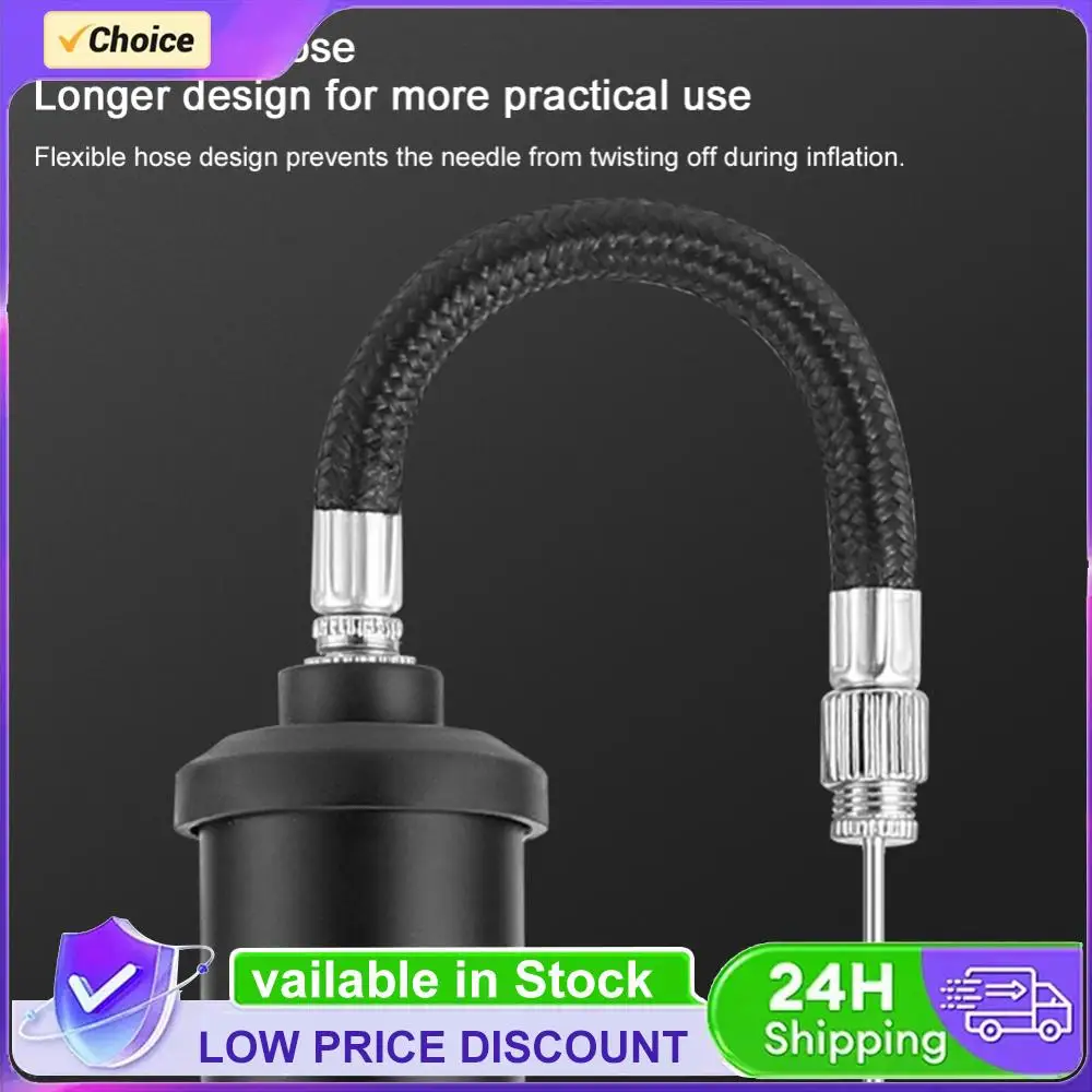 

Ball Hand Pump Portable Basketball Air Pump Compact Soccer Pump Inflator Multifunction for Basketball Football Volleyball