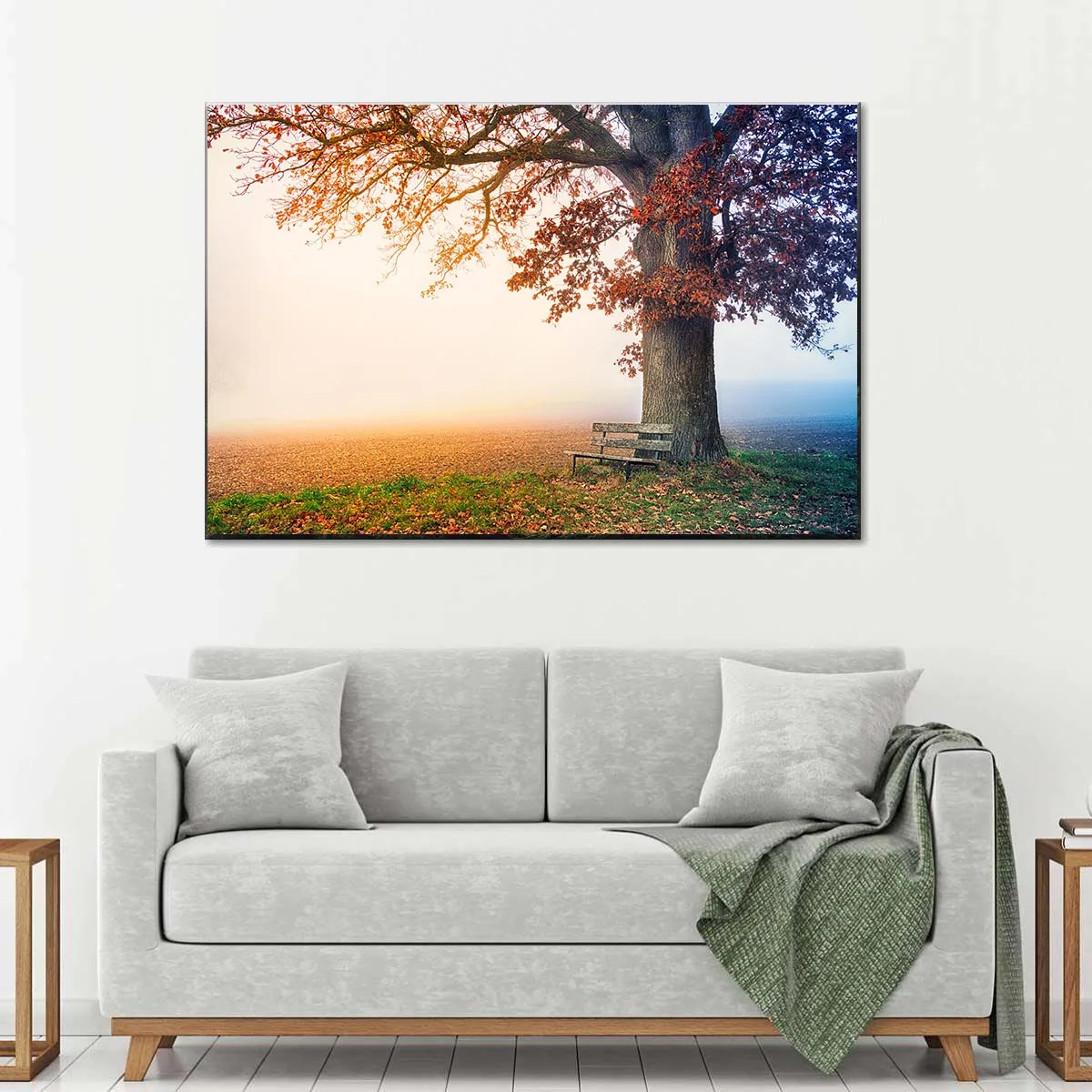 

Modern Nature Landscape Poster Tree Wall Art Picture Decorative Print For Living Room Home Decor