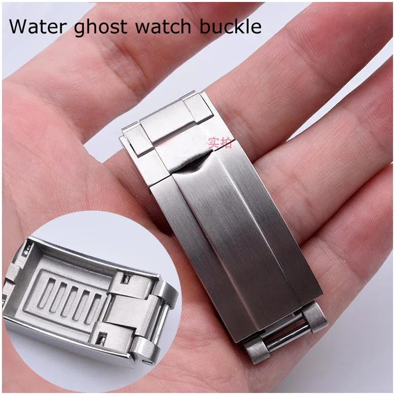 

Watch Band Glidelock Clasp For Rolex DAYTONA SUBMARINER GMT Yacht-Master Fine-tuning Pull Button Buckle 16mm Men's watch buckle