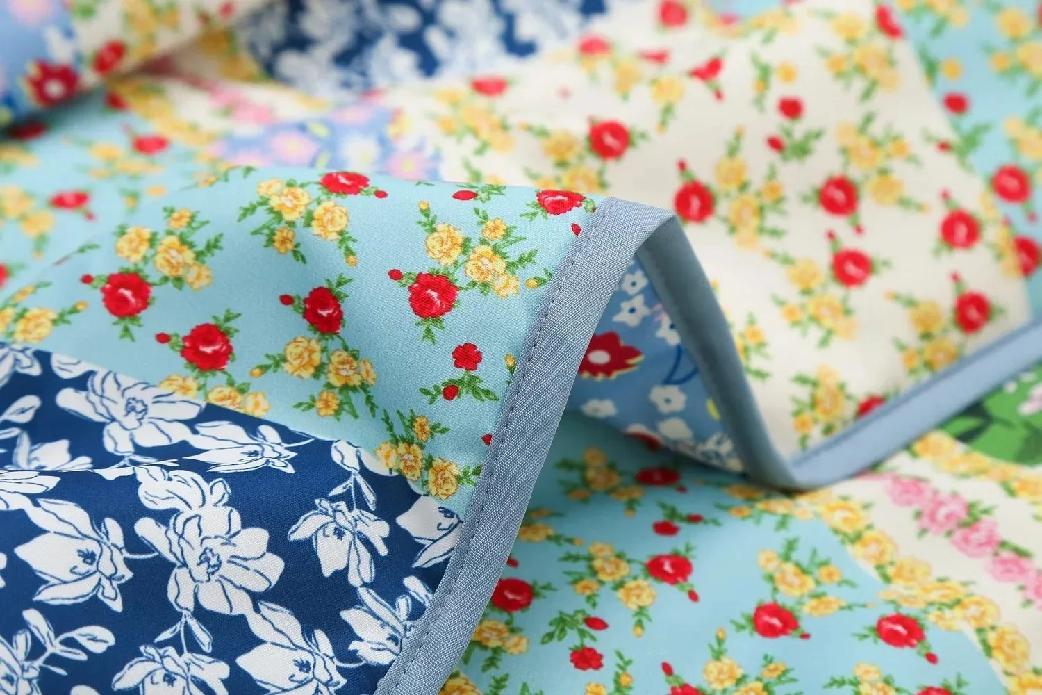 Vintage algodão-acolchoado roupas jaqueta retro floral impressão retalhos inverno casaco quente casual feminino mangas compridas senhora streetwear