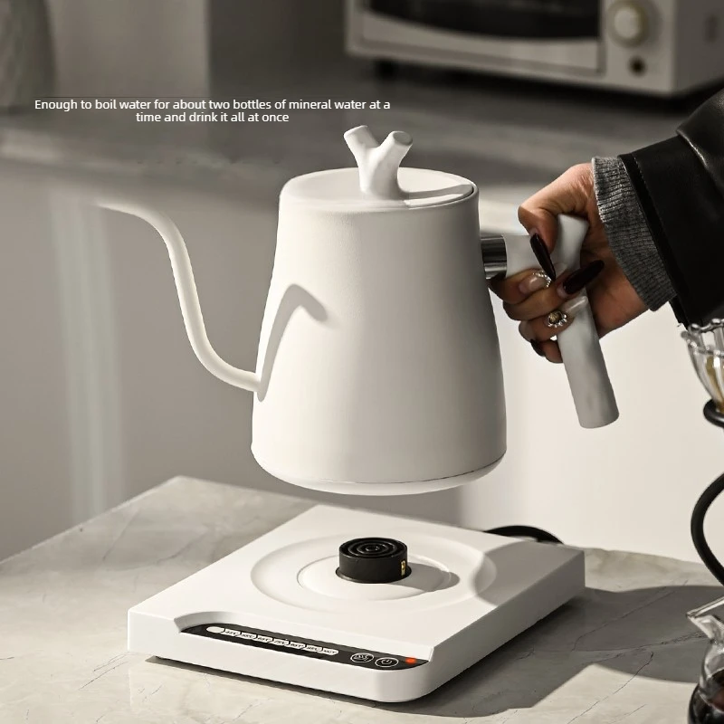 304 Stainless Steel Smart Electric Kettle Variable Temperature Gooseneck Pour Over Coffee Tea Water Boiler Fast Heating