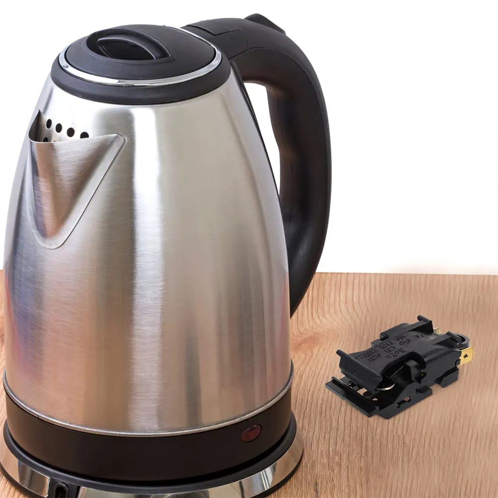 

6pcs Electric Kettle Switch Thermal Control Temperature Sensor For Water Heater Repair Part Thermostat Auto Shut-Off Tool