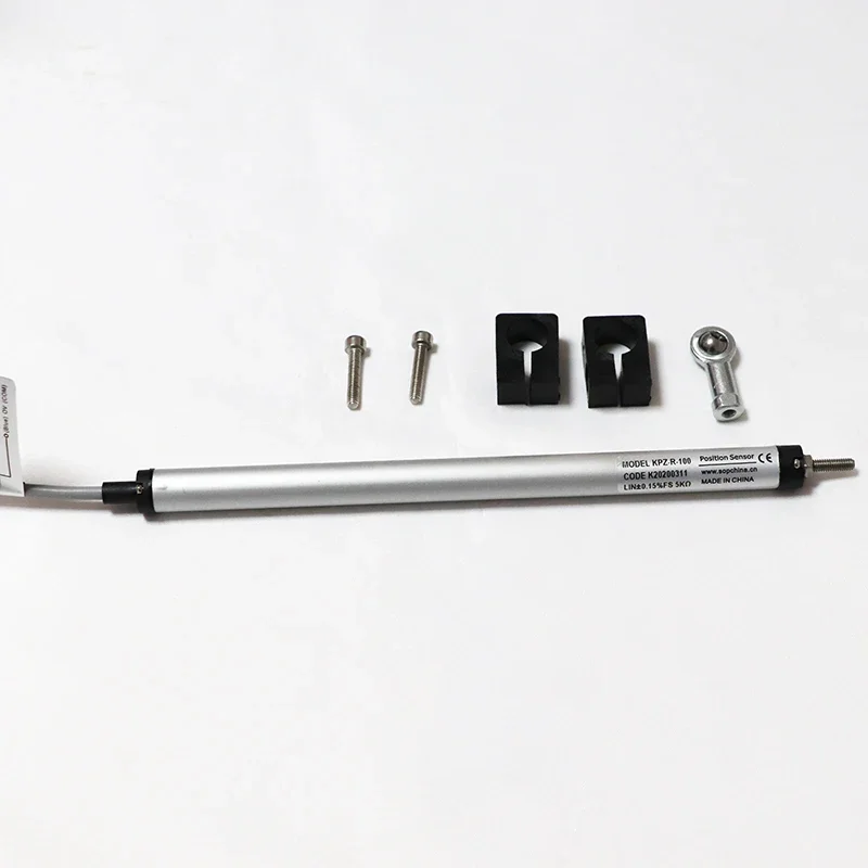 Ktr100mm Linear Displacement Sensor with Analog Output  Position Transducer High Precision Linear Potentiometer Position Sensor