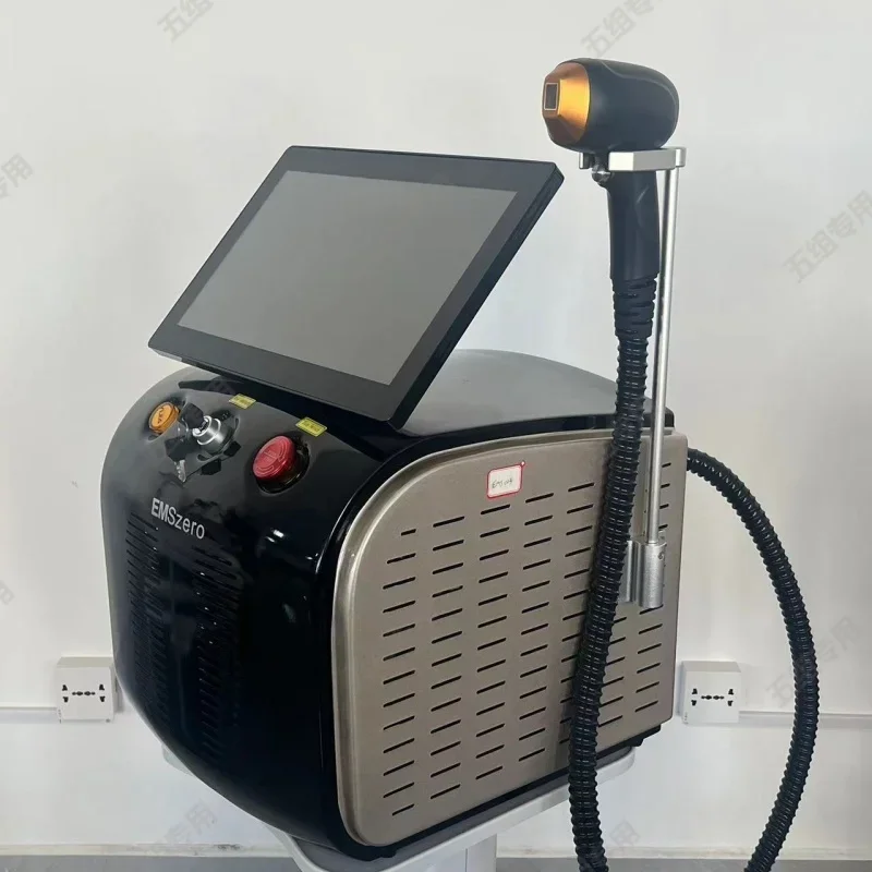 جديد المهنية 2 في 1 ديود و Nd Yag Laser 755 808 1064nm آلة إزالة الشعر المحمولة بيكو ثانية مزيل الوشم بالليزر