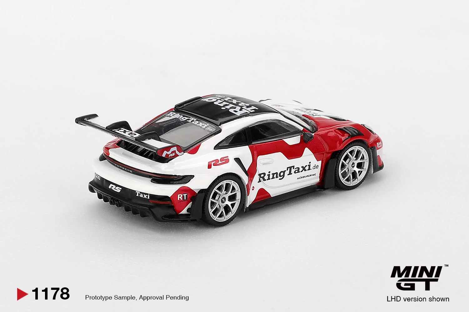 MINIGT 1/64 ポルシェ 911 (992) GT3 RS ヴァイスァッハパッケージ