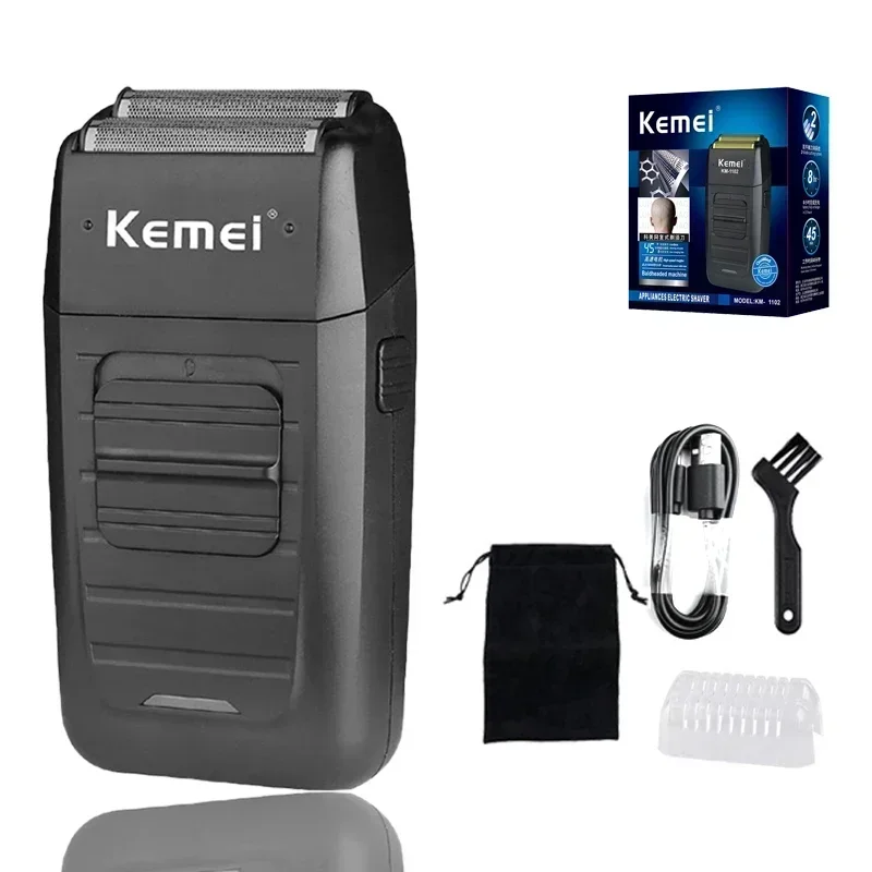 Kemei KM-2296 KM-2299 KM-1102 Professionelles Haarschneidemaschinen-Set Elektrorasierer Männliche Haarschneidemaschine Herren-Trimmermaschine