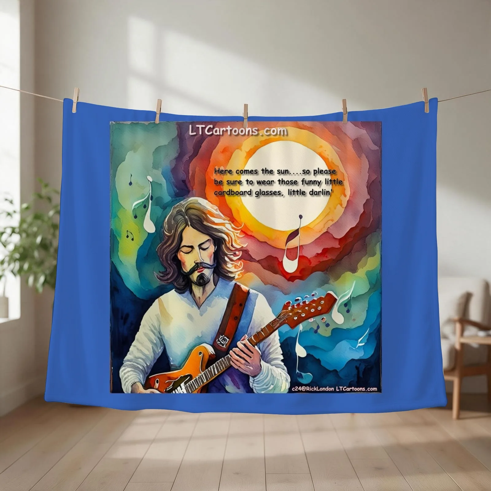 Here Comes The Sun At Full Eclipse Little Darlin' Throw Blanket couch cozy soft plush fuzzy picnic outdoor blanket