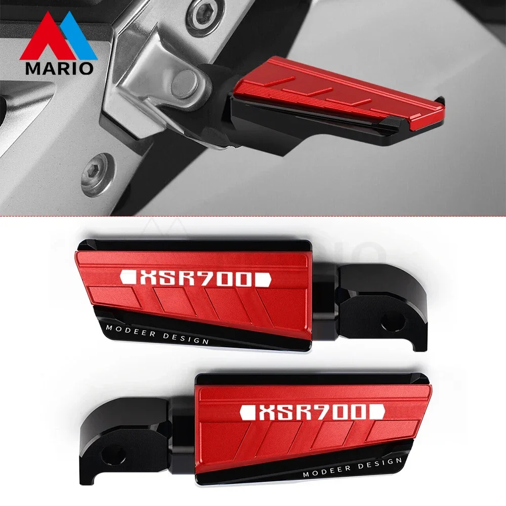 

For XSR900 XSR 900 2016 2017 2018 2019 Motorcycle Accessories Aluminum Scooter Rearset Footrests Foot Rest Foot Pegs
