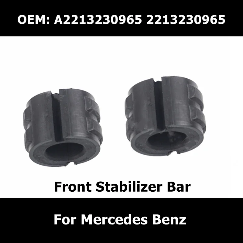 A 2213230965 2213230965   2 Stuks Auto Accessoires Voorwielophanging Stabilisator Anti Sway Bar Voor Mercedes Benz Rubberen Mouw Bus