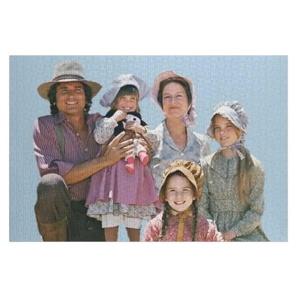 

Little house on the prairie, the ingalls Jigsaw Puzzle With Personalized Photo Iq Baby Wooden Puzzle