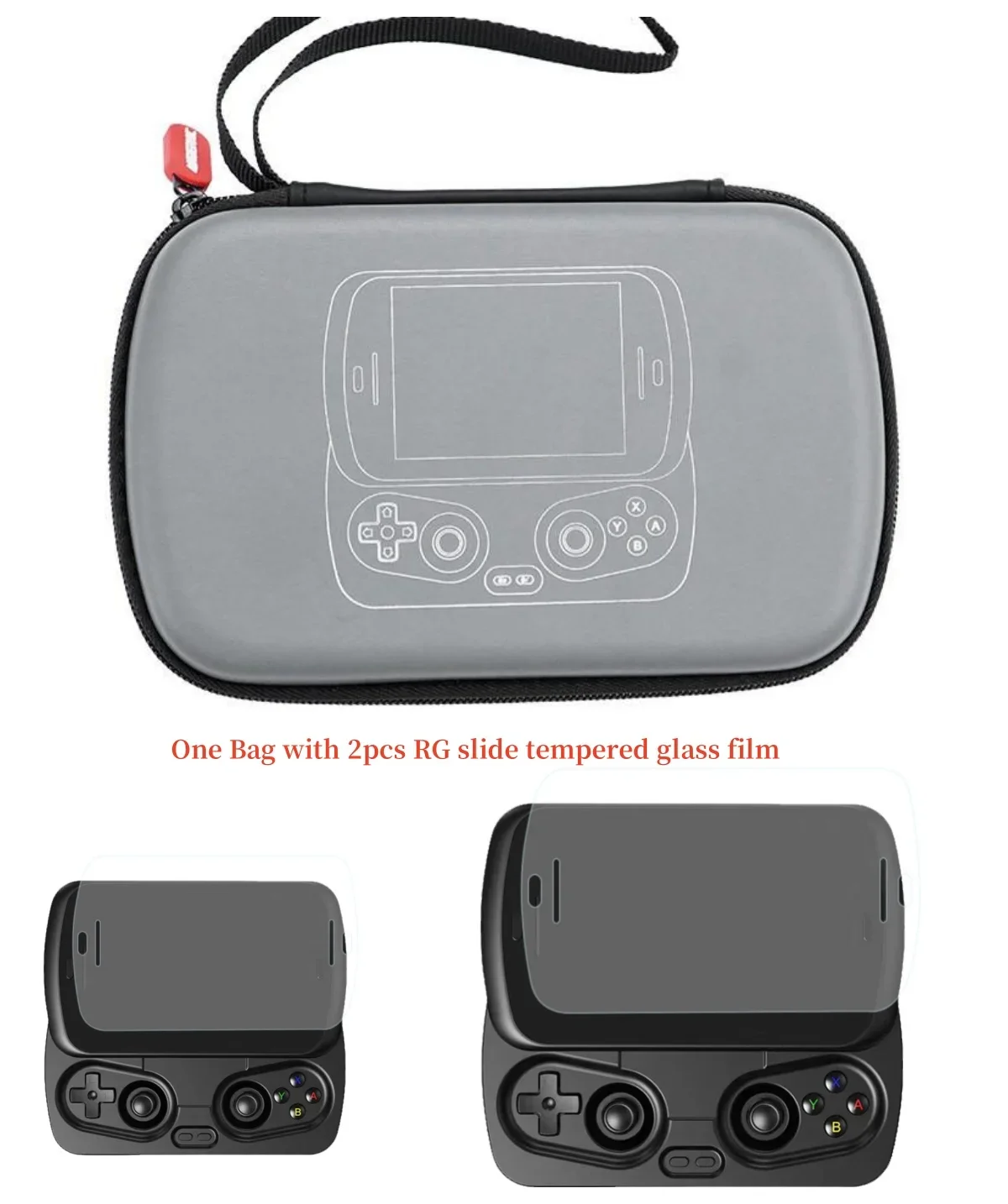 For Anbernic RG Slide Game Console Storage Bag Case Antifall