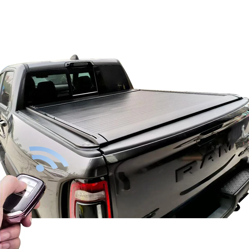 

Modification Truck Accessories Pick up Electric Bed Cover Tonneau Bed Covers for Dodge RAM RTX Trucks 2019-2024