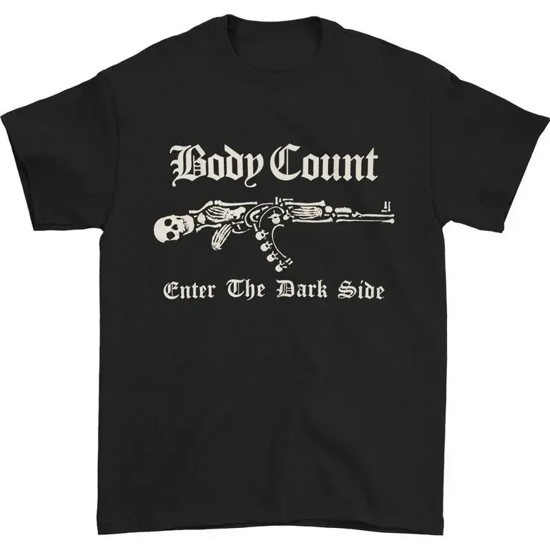 Authentique BODY COUNT Enter the Dark Side T-shirt coupe slim noir S 2XL NEUF