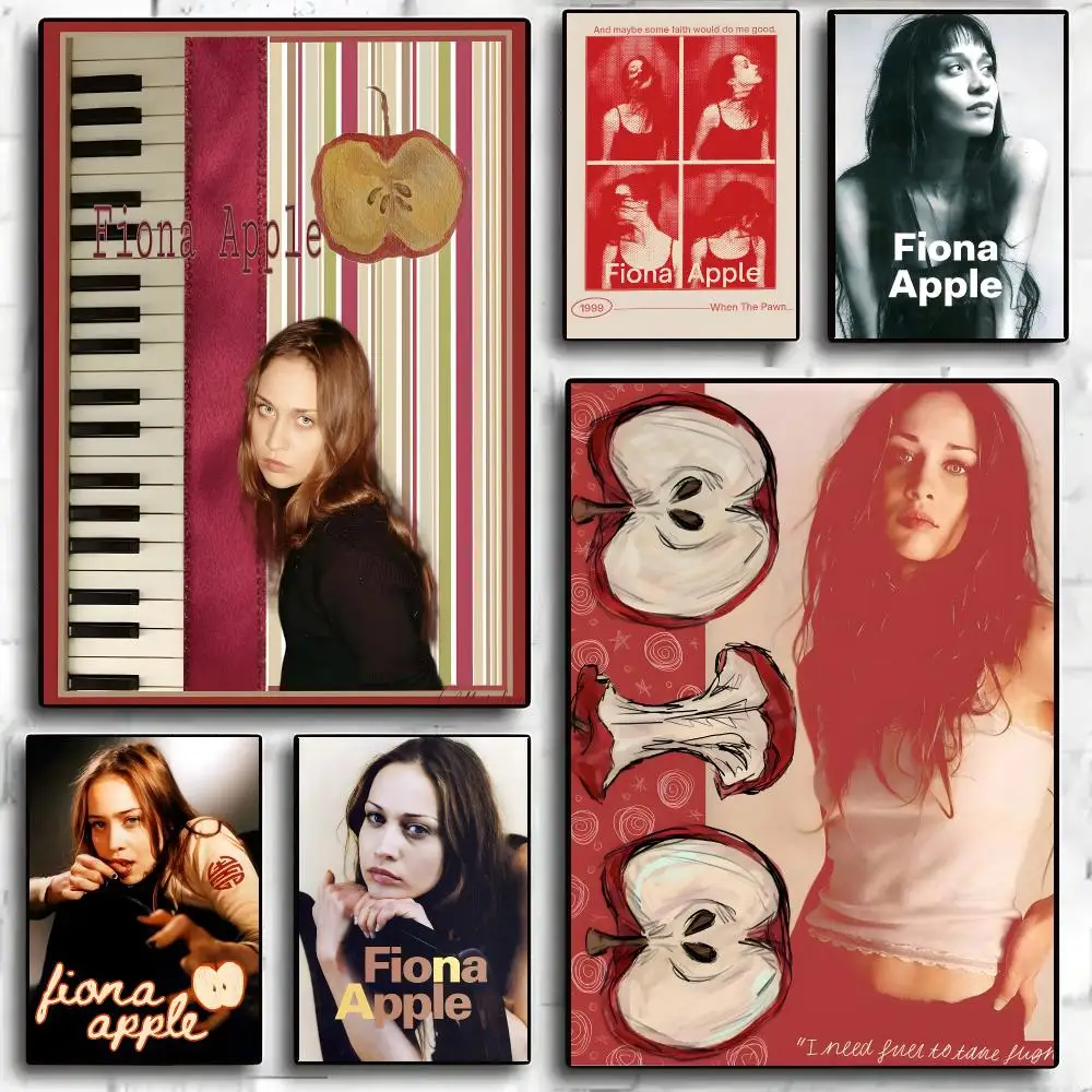 Famous Singer F-Fiona Apple Poster Living Room Bedroom Party Bar Decor Moisture-proof Art Wall Painting