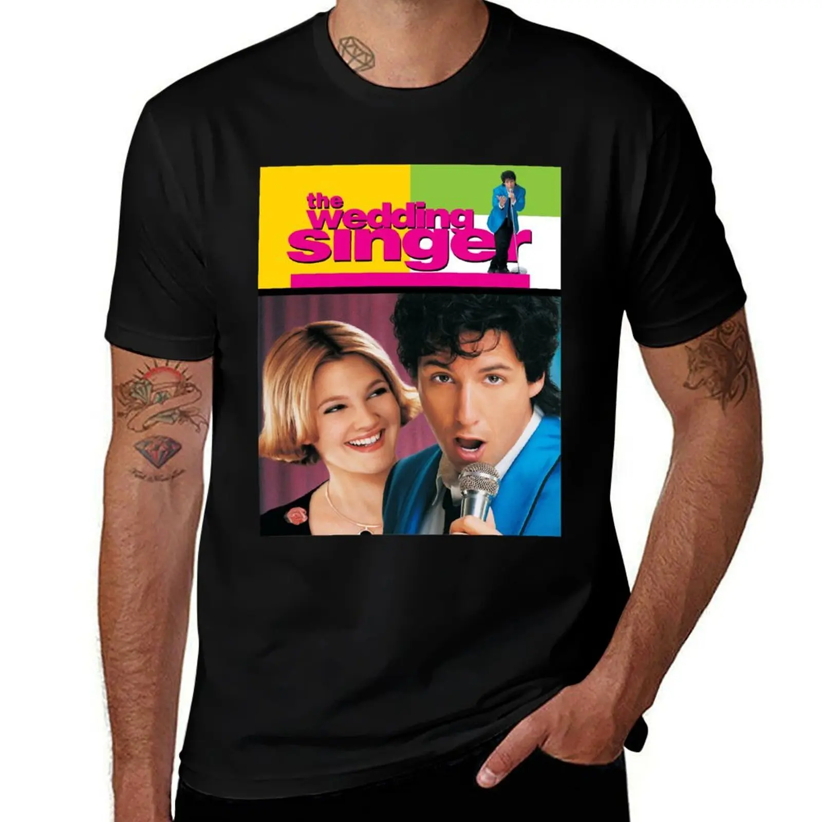 

Beautiful Model The Wedding Singer (1998) Classic Fans T-Shirt essential t shirt man graphic t shirt T-Shirt