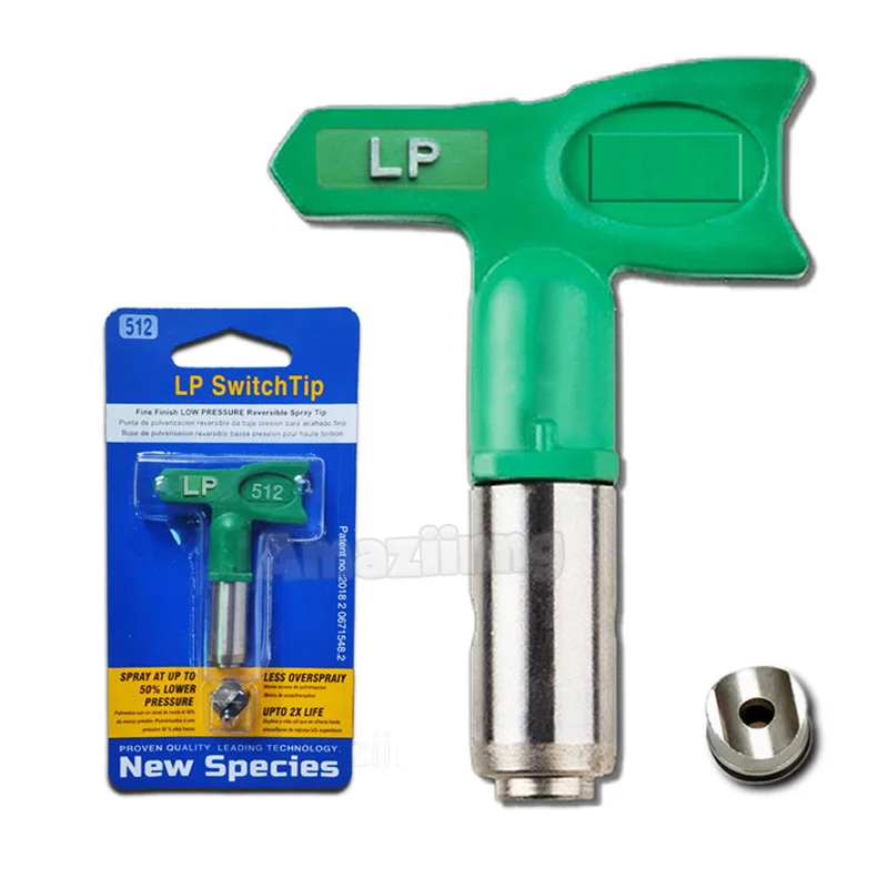 

Low Pressure 1-6 Series Airless Tips LP Nozzle with 7-8 Nozzle Guard For Titan Wagner Airless Paint Spray Sprayer Pating Tools