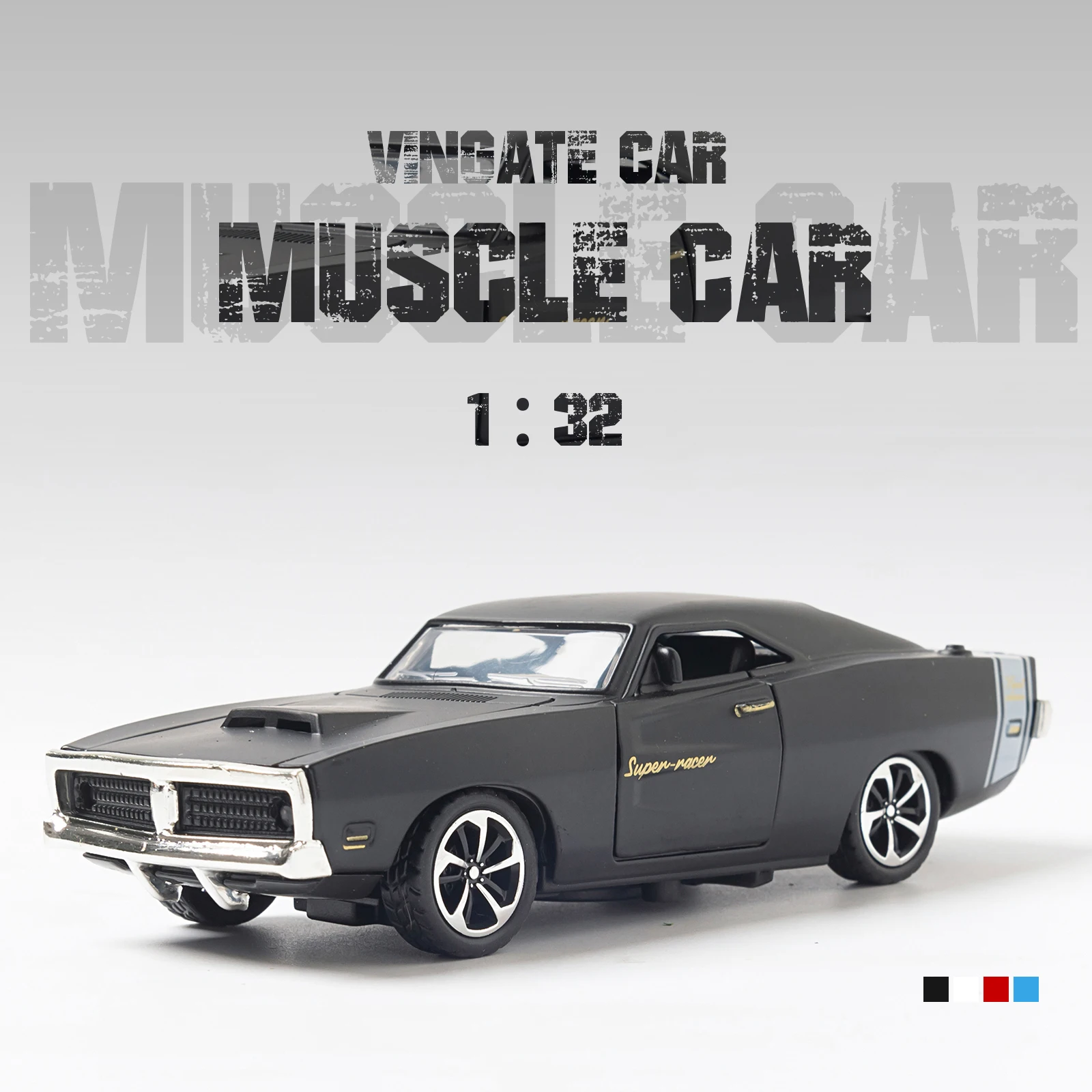 1:32 legierung Diecast Super Racer Muscle Vintage Auto Modell Pull Back Auto Miniatur Fahrzeug Replik Für Sammlung Geschenk für Kind