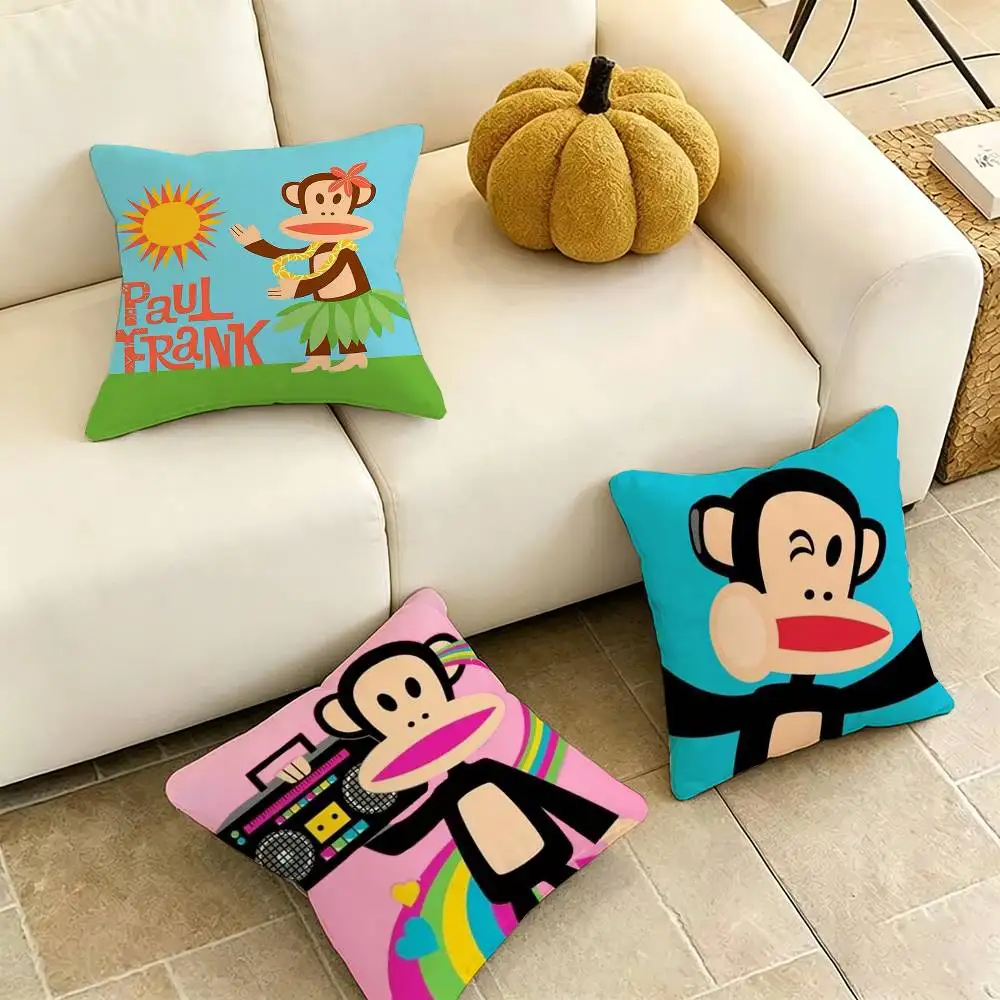 

Fashion P-Pauls F-Frank Square Double-Sided printed Pillow Case Bedroom Bedside Pillow Sofa Cushion Cover Gift