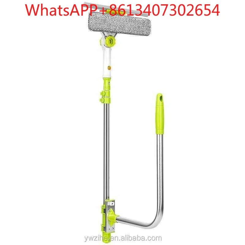 Thermal Upgrade Telescopic High-rise Window Cleaning Glass Cleaning Brush for Washing Window Dust Household Cleaning Tool (1pcs)