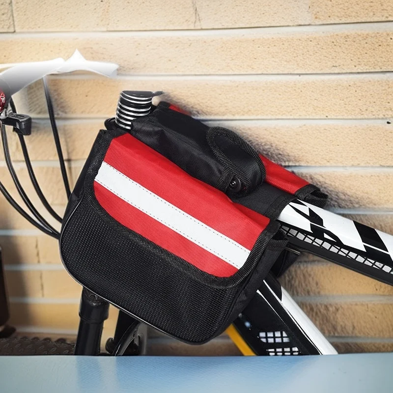 

Bicycle bag, front beam bag, bicycle upper pipe, saddle bag, mobile phone riding equipment, mountain bike crossbeam bag