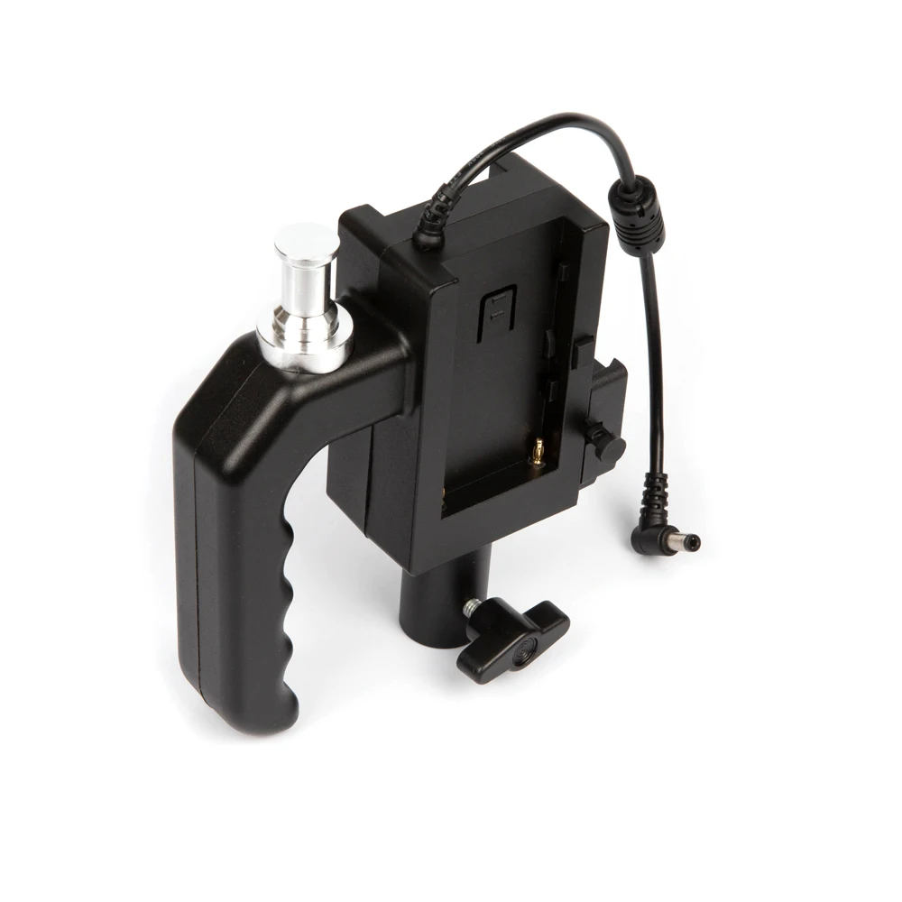 NP Series F550 F970 V-lock V-mount держатель аккумулятора с двойным входным питанием и ручкой для фотопанели