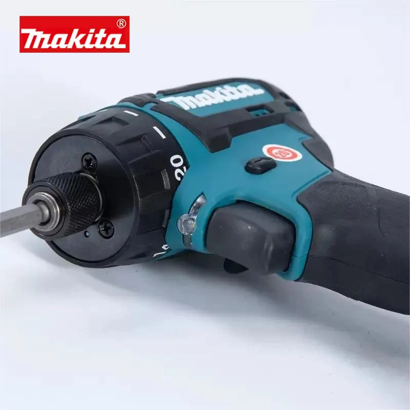 Makita DF032D Wireless Brushless Drill Chargeable 12V Cordless Driver DIY Power Tool 2-Speed Electric Drill Makita DF032