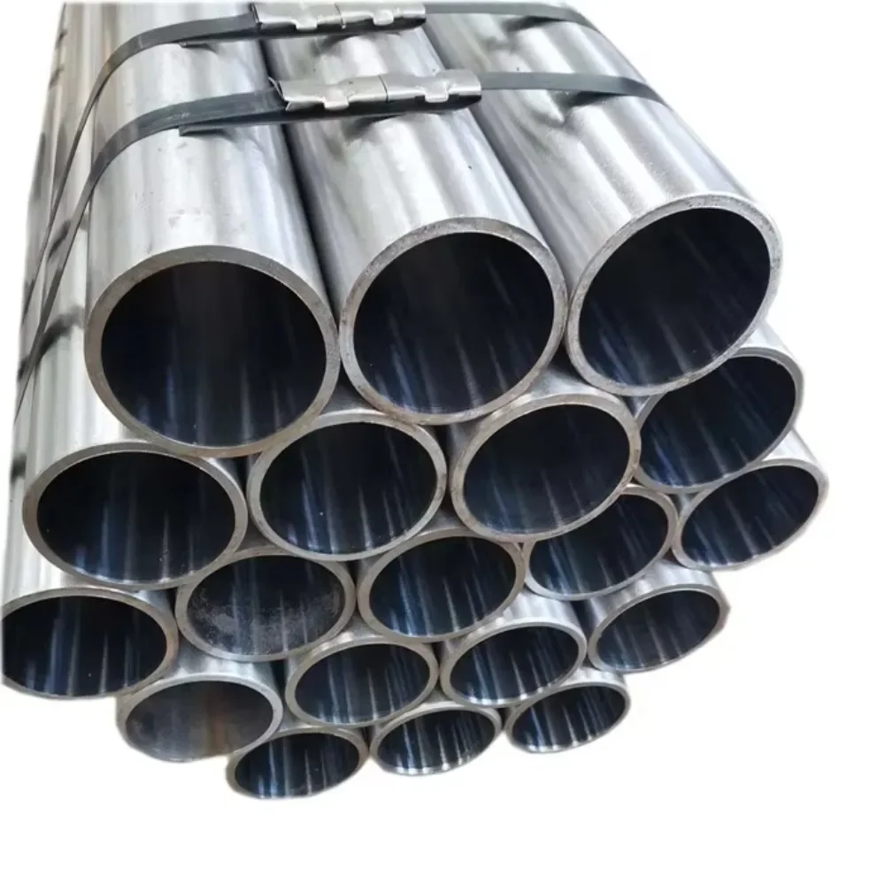 Hydraulic Cylinder Honed Tube ST52 CK45 H8 H9 For Machine Manufacturing Cold Rolled Seamless Steel Round Pipes