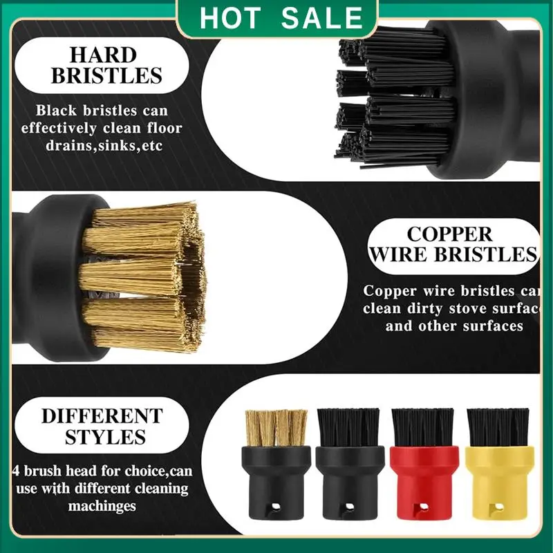 تسليم 24 ساعة 16 قطعة فرشاة تنظيف البخار رئيس استبدال ل Karcher Sc1 Sc2 Sc3 Sc4 Sc5 Sc7 Ctk10 لتنظيف الأسطح الصلبة #1