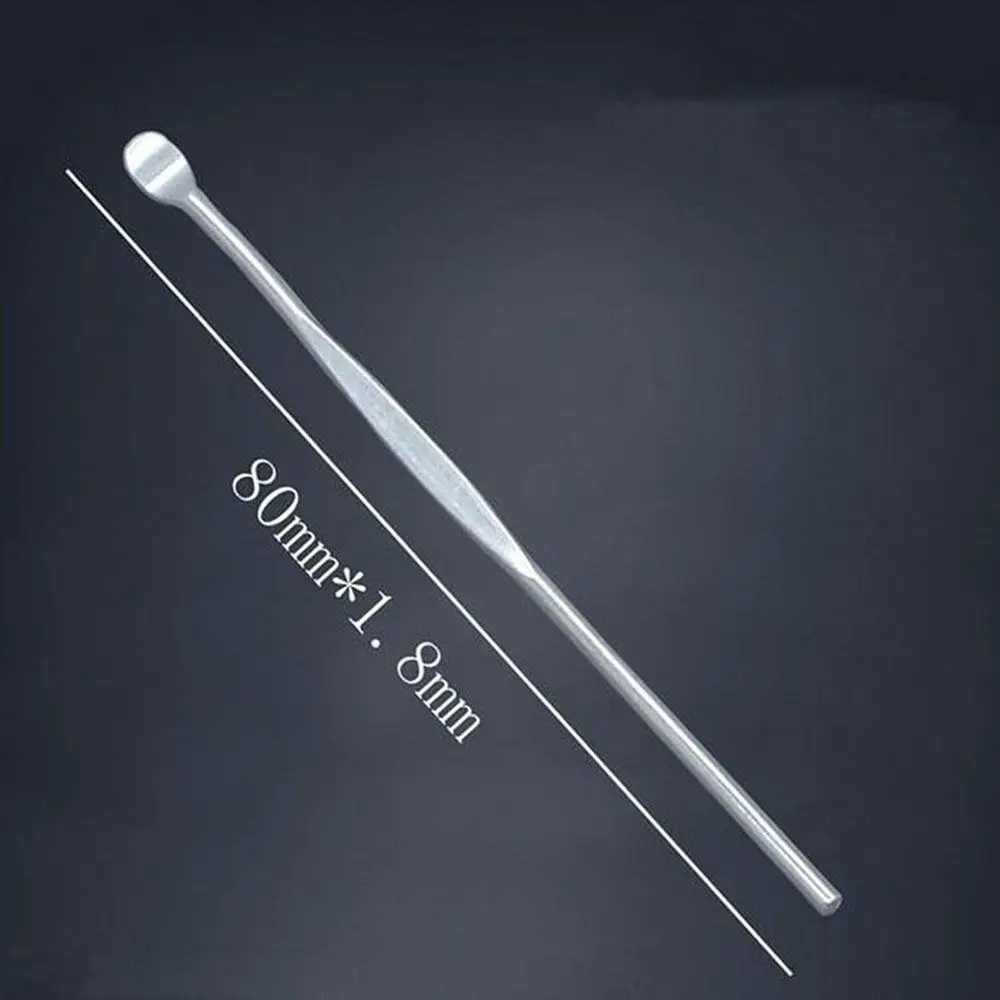 Art Design Practical EarPick Cleaner Care Tool Wax Curette Remover Stainless Steel 10PCs Ear Pick