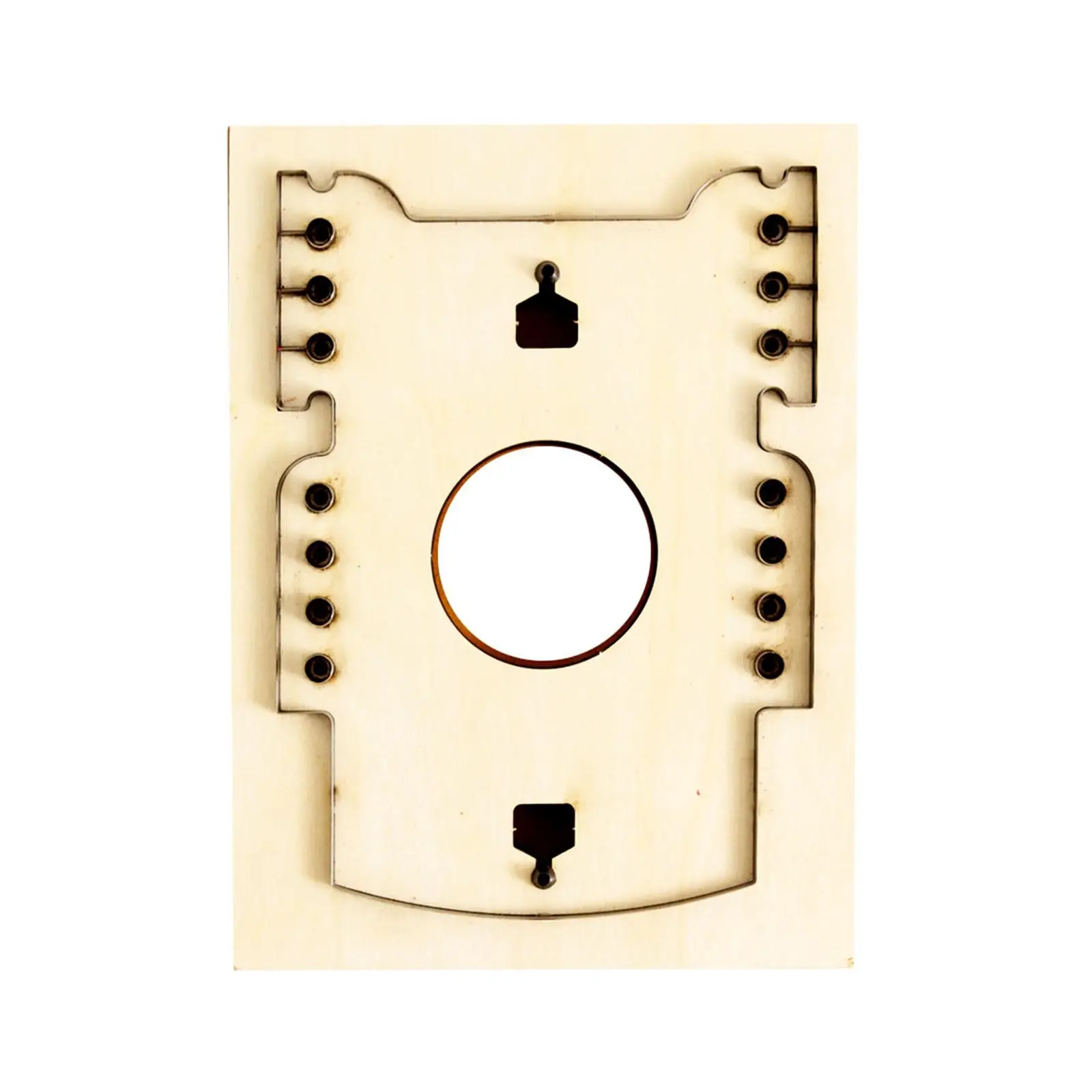 Moule en cuir découpé pour portefeuille, artisanat, machine de découpe