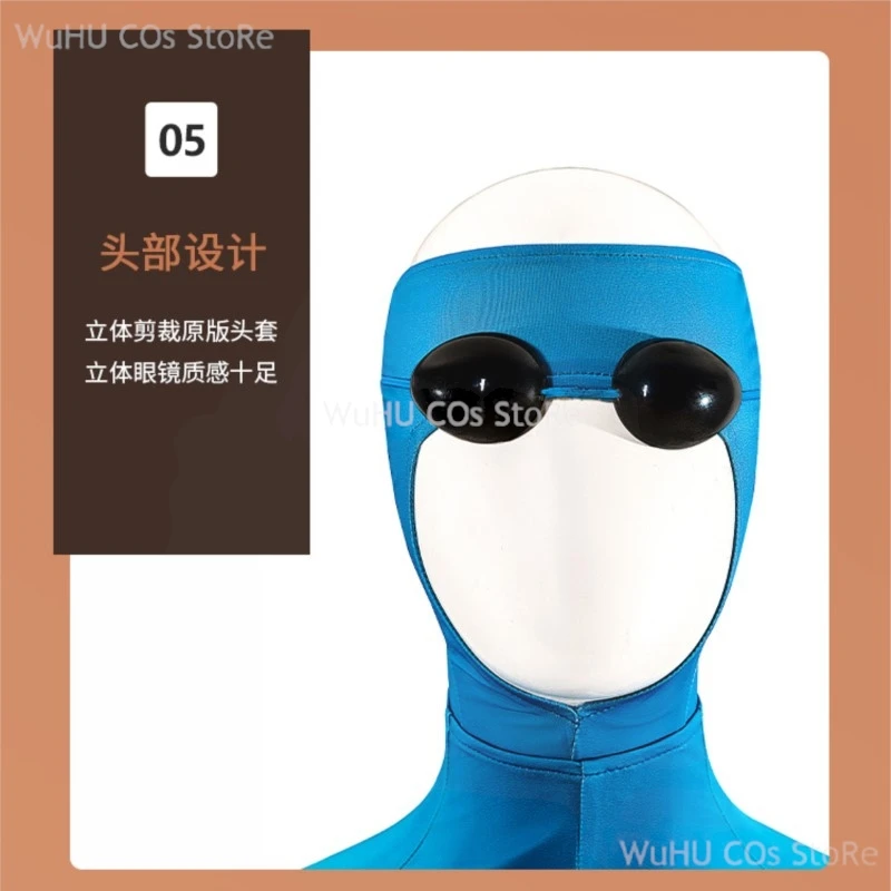 Superhero Nightwing Men Cosplay Zentai Bodysuit Dick COS Grayson Jumpsuit Blue Costume Halloween Party Cosplay Catsuit Spandex