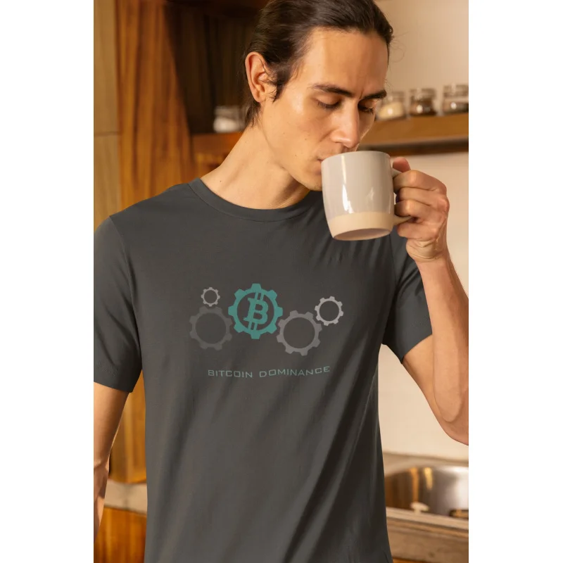 0404 Crypto style Gift t shirt for Crypto Traders BTC Fan Bitcoin Symbol tee 100% cotton printed Graphic clothes All size tops