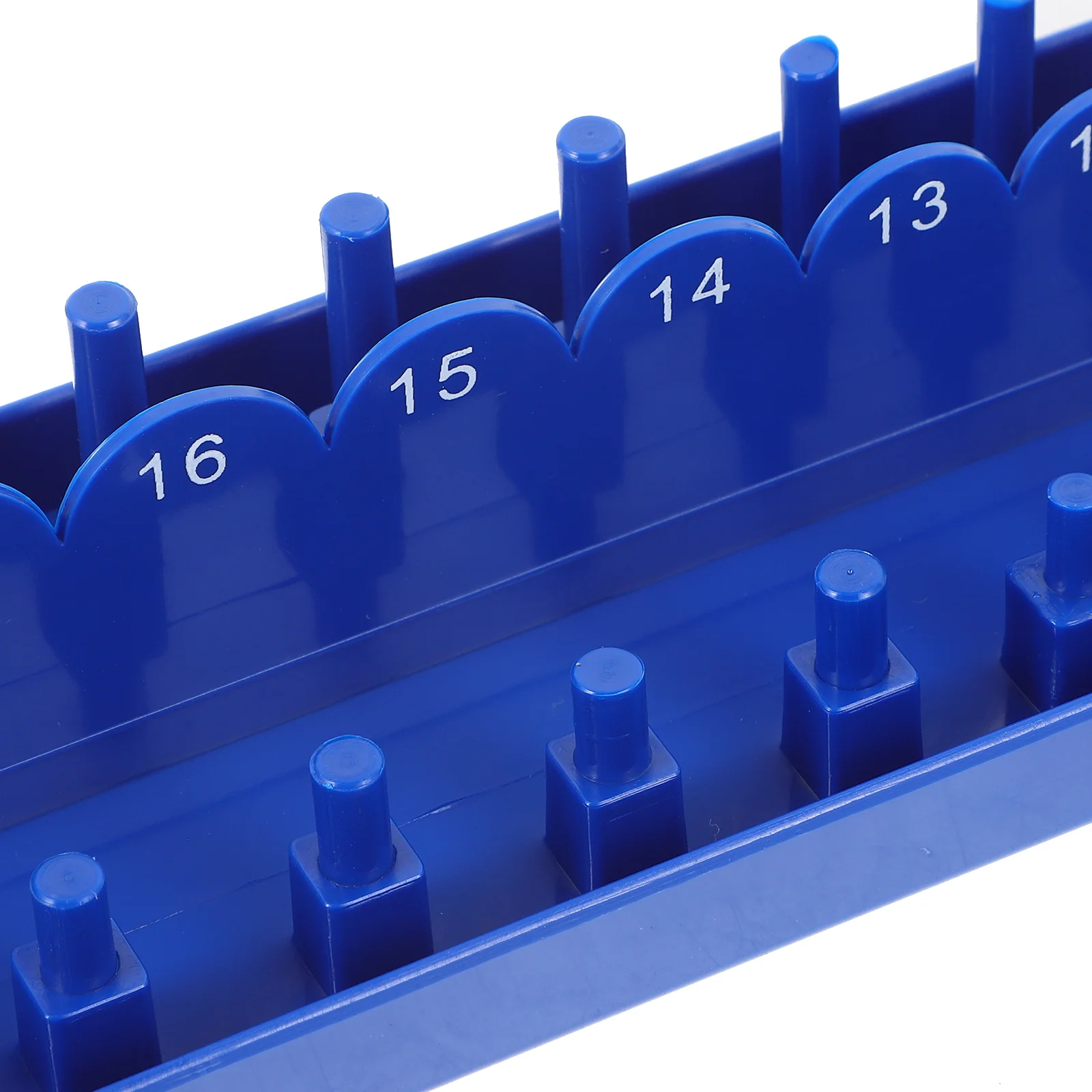 

Socket Organizer 3/8 Drive Pp Material Durable Tool Holder Workshop Garage Storage Rack Socket Trays Organizers